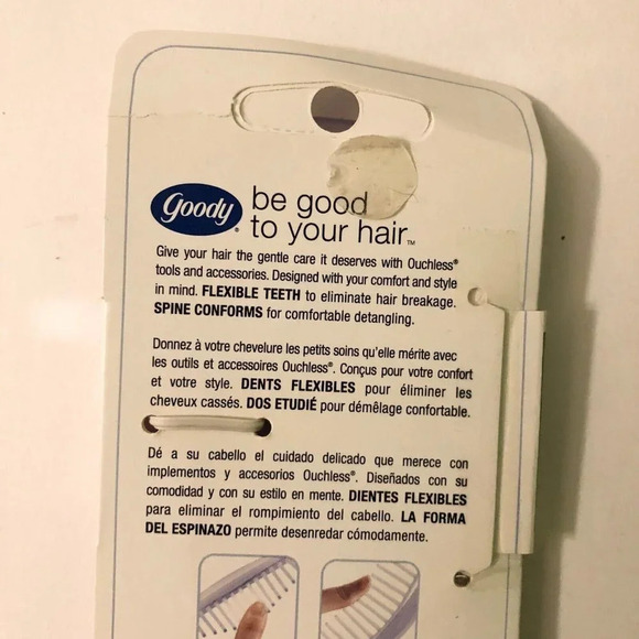 2008 Goody Ouchless Comb Reduces Snagging Damaged Packaging - Picture 6 of 9